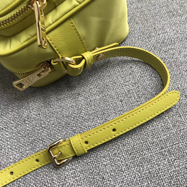 Prada Nylon Shoulder Bag 82022 yellow