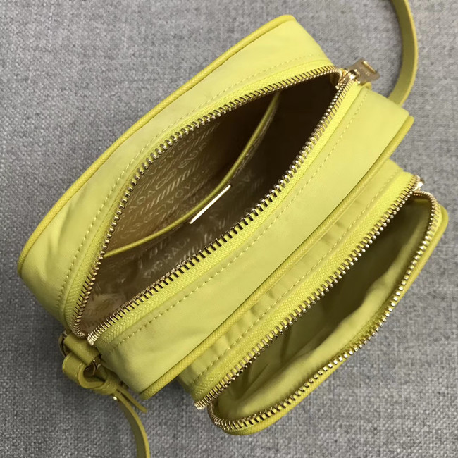 Prada Nylon Shoulder Bag 82022 yellow