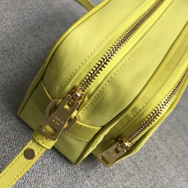 Prada Nylon Shoulder Bag 82022 yellow