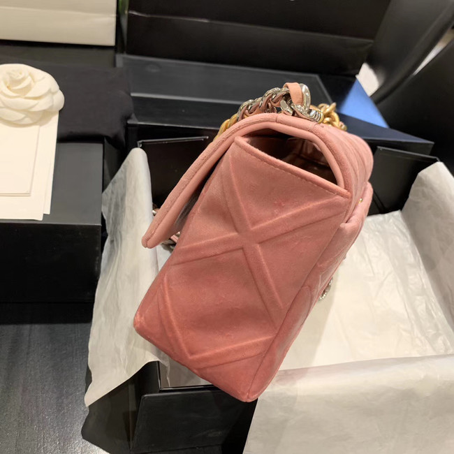 CHANEL 19 Flap Bag AS1160 pink