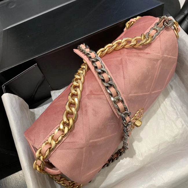 CHANEL 19 Flap Bag AS1160 pink