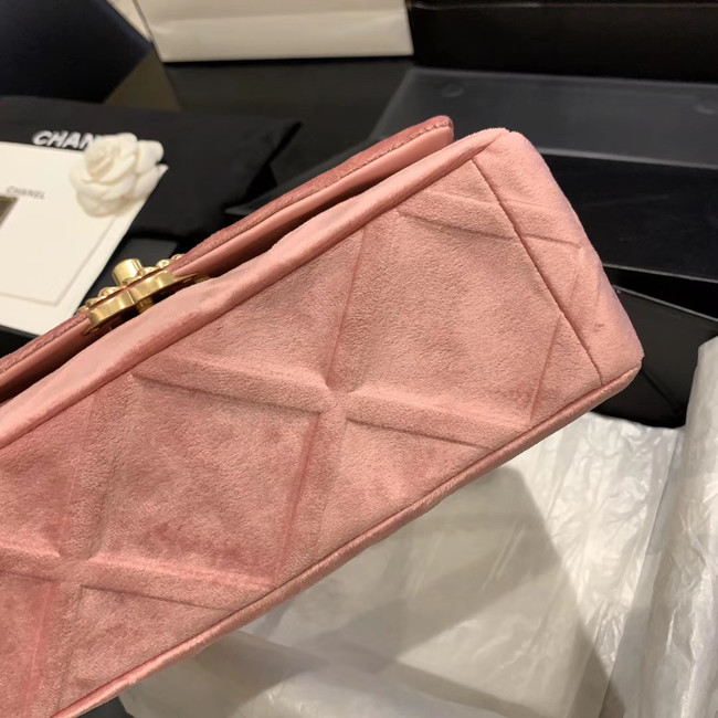 CHANEL 19 Flap Bag AS1160 pink