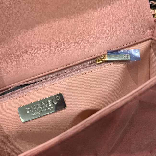 CHANEL 19 Flap Bag AS1160 pink