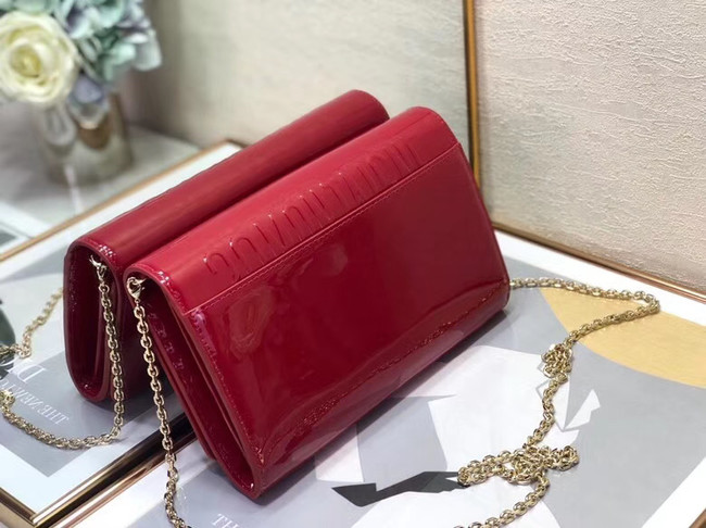 Dior leather Clutch bag M9205 red