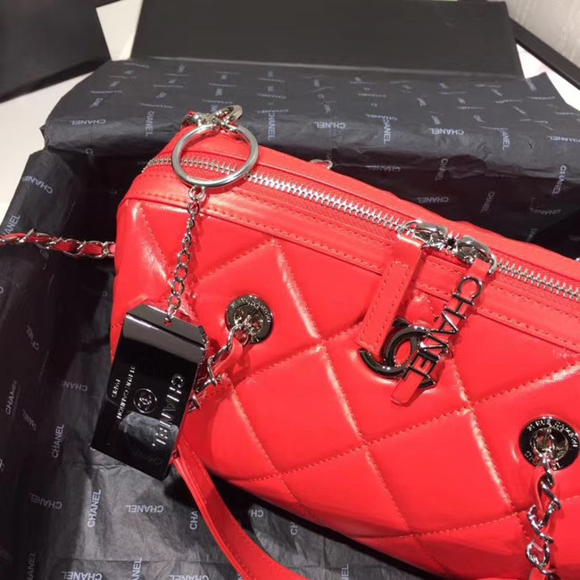 Chanel Bowling Bag AS1321 red