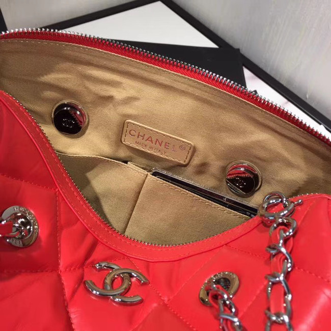 Chanel Bowling Bag AS1321 red