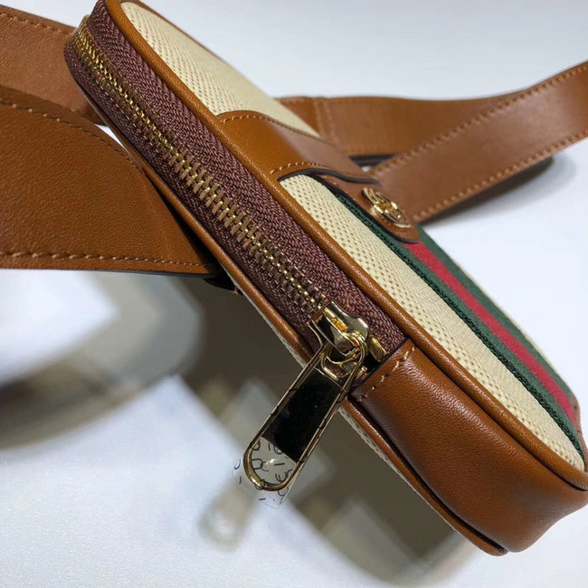 Gucci Soft GG Supreme belt bag 581519 brown