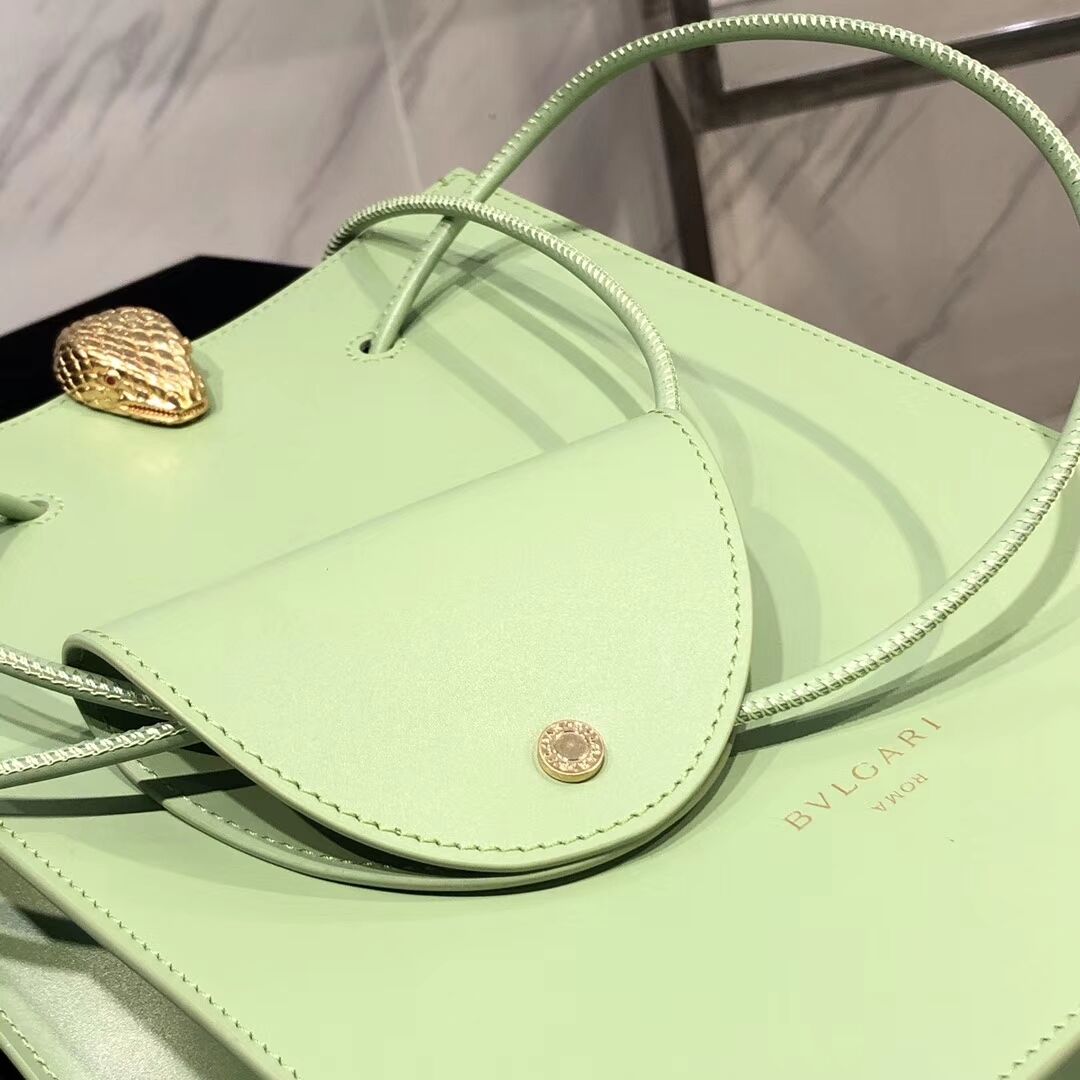 BVLGARI Shoulder Bag Calfskin Leather B288728 green