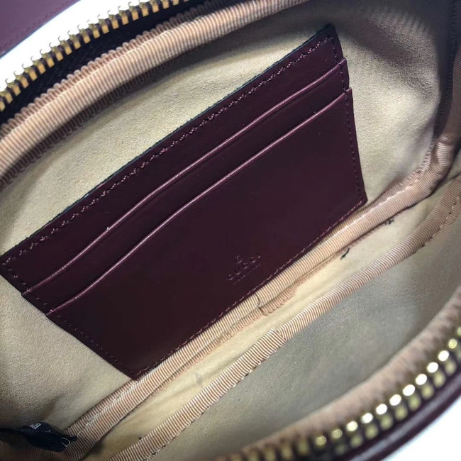 Gucci GG Original Leather belt bag 519308 Burgundy