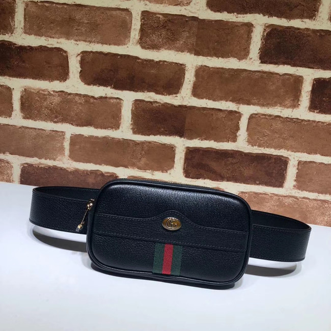 Gucci GG Original Leather belt bag 519308 black