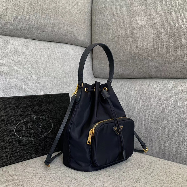 Prada Re-Edition nylon Tote bag 81166 dark blue