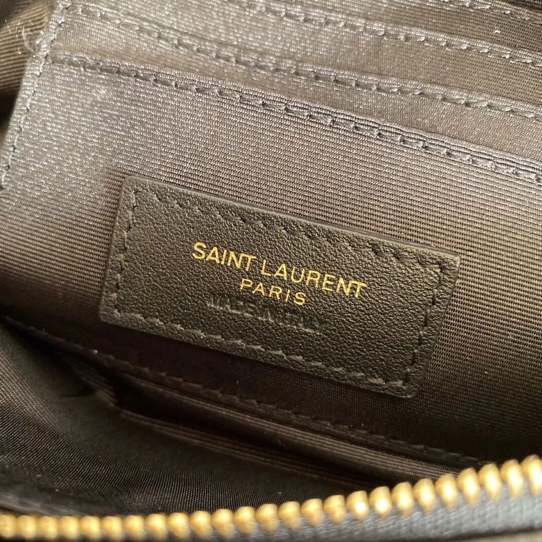 SAINT LAURENT Original Leather Shoulder Bag Y565041 black