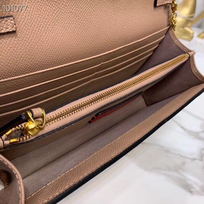 VALENTINO Origianl Leather Bag V0018 Nude