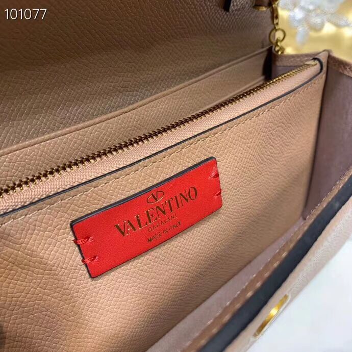 VALENTINO Origianl Leather Bag V0018 Nude