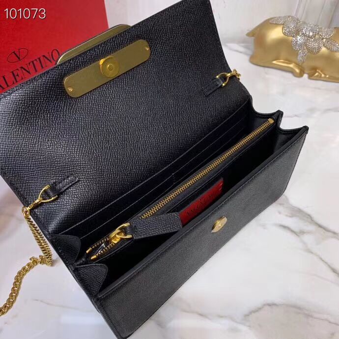 VALENTINO Origianl Leather Bag V0018 black