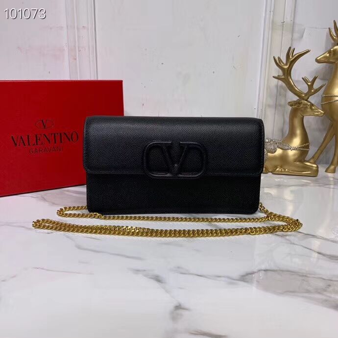 VALENTINO Origianl Leather Bag V0018 black