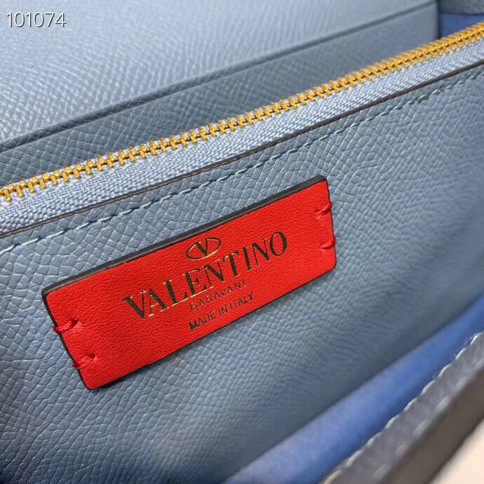 VALENTINO Origianl Leather Bag V0018 blue
