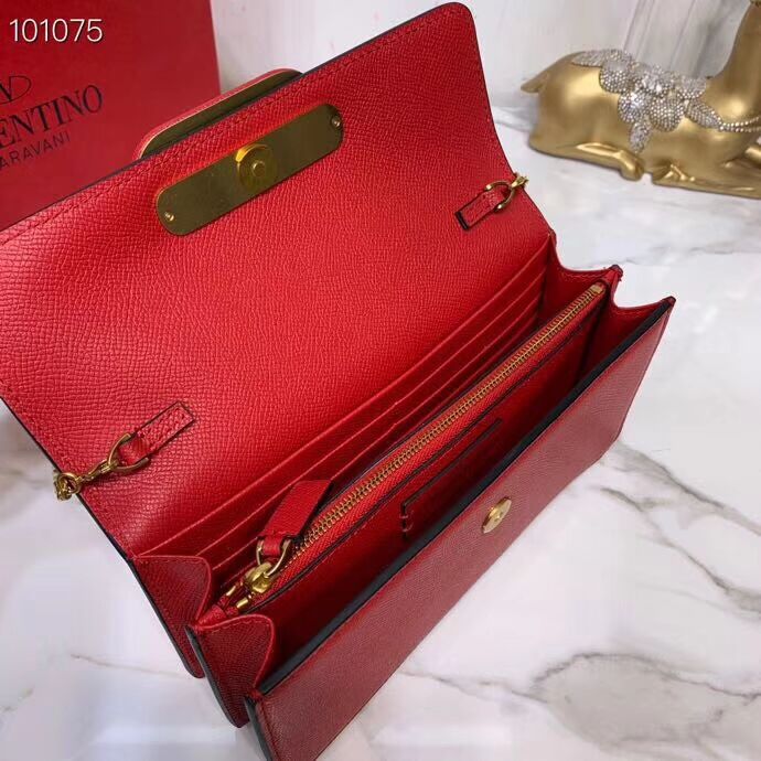 VALENTINO Origianl Leather Bag V0018 red