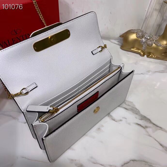 VALENTINO Origianl Leather Bag V0018 white 