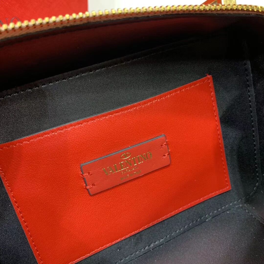 VALENTINO Origianl leather shoulder bag V0020 Nude