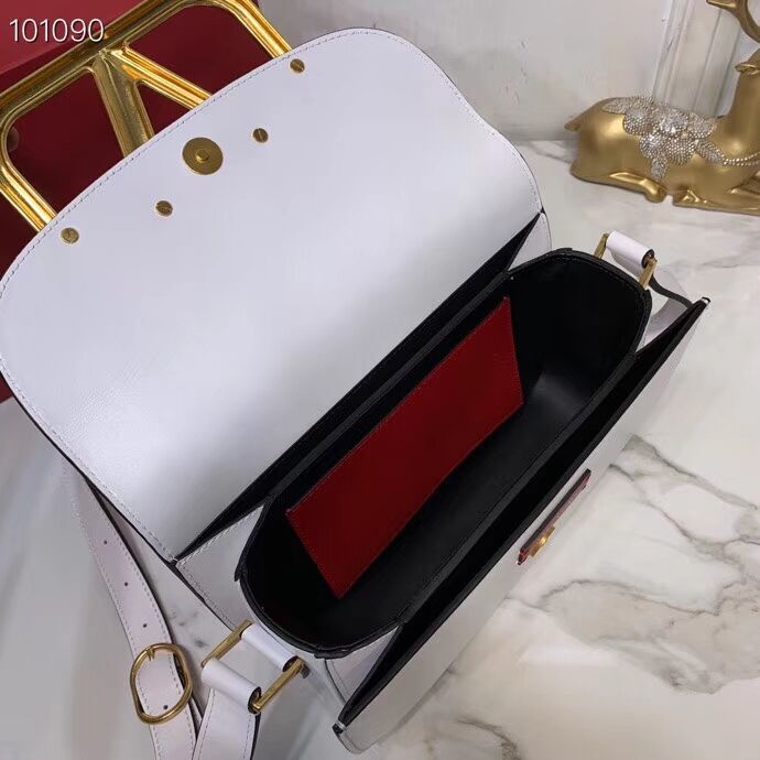 VALENTINO Origianl leather shoulder bag V0030 white