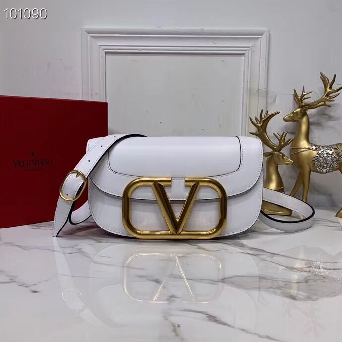 VALENTINO Origianl leather shoulder bag V0030 white