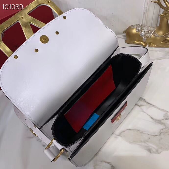 VALENTINO Origianl leather shoulder bag V0030A white