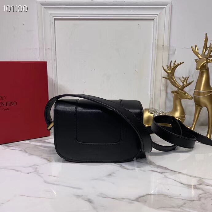 VALENTINO Origianl leather shoulder bag V0032 black