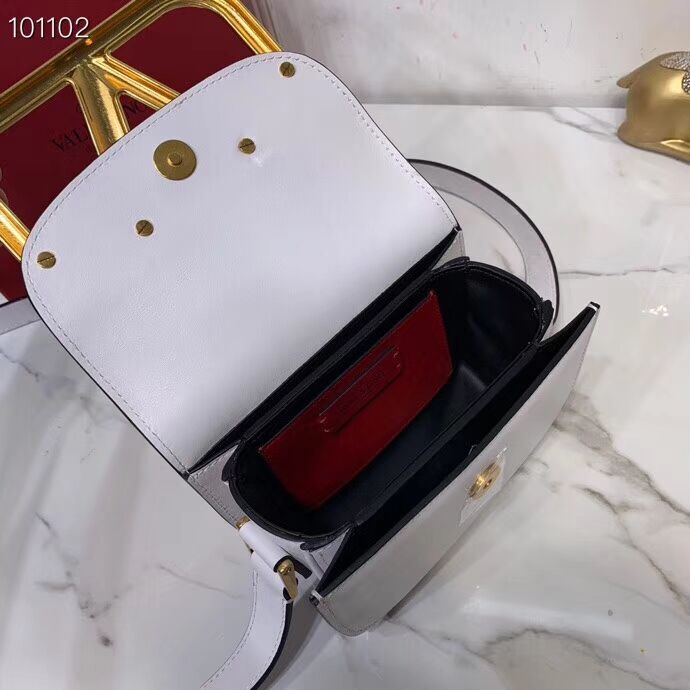 VALENTINO Origianl leather shoulder bag V0032 white