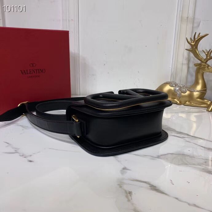 VALENTINO Origianl leather shoulder bag V0032A black