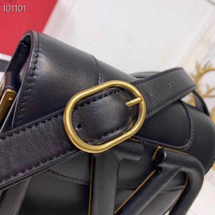 VALENTINO Origianl leather shoulder bag V0032A black