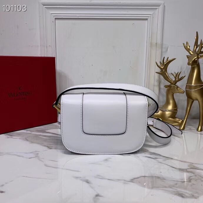 VALENTINO Origianl leather shoulder bag V0032A white 