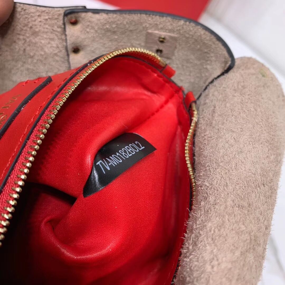 VALENTINO Origianl leather shoulder bag V0182 Nude