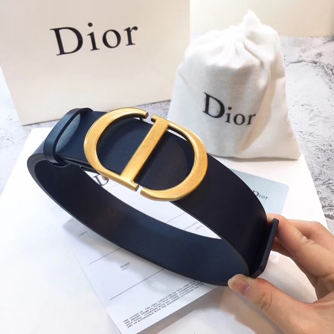 Dior Calf Leather Belt Wide with 40mm 5362