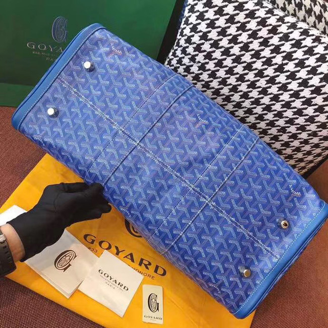 Goyard Canvas Travel bag 6958 blue