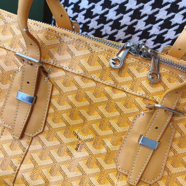 Goyard  Canvas Travel bag 6958 yellow