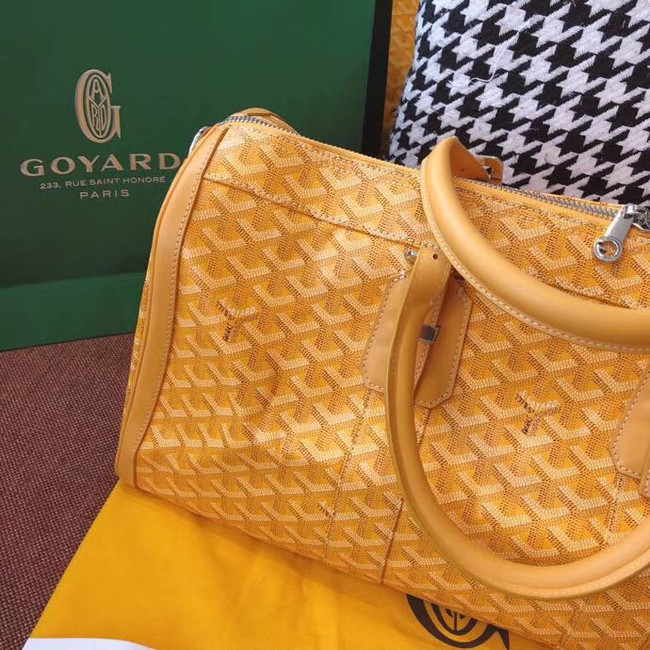 Goyard  Canvas Travel bag 6958 yellow
