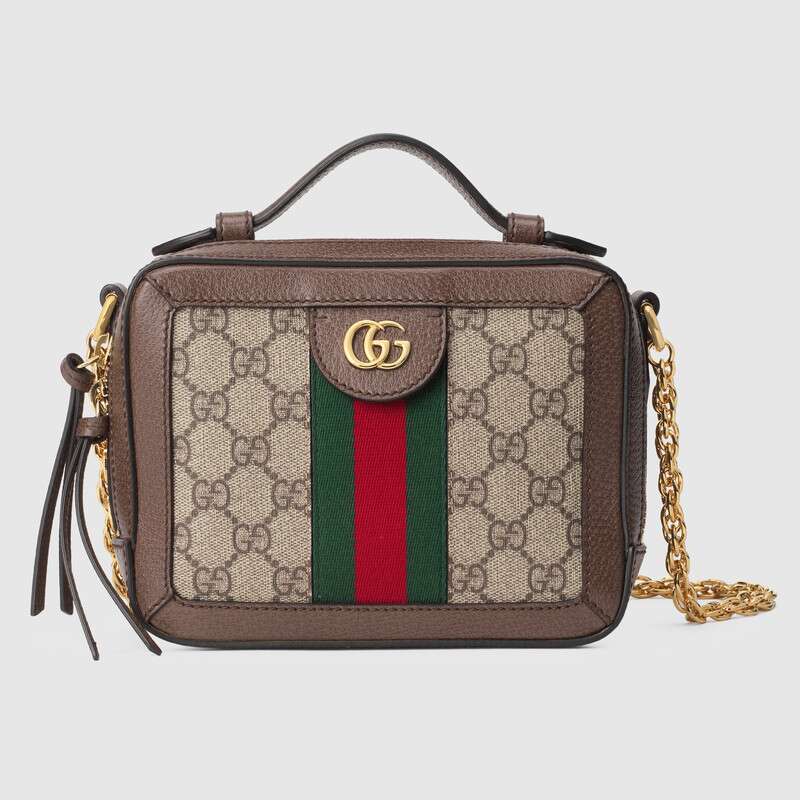 Gucci Ophidia series GG Mini Shoulder Bag 602576 brown