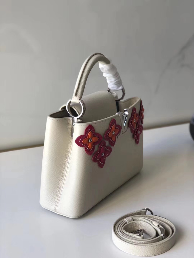 Louis Vuitton CAPUCINES BB M48865 white