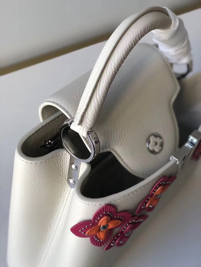 Louis Vuitton CAPUCINES BB M48865 white