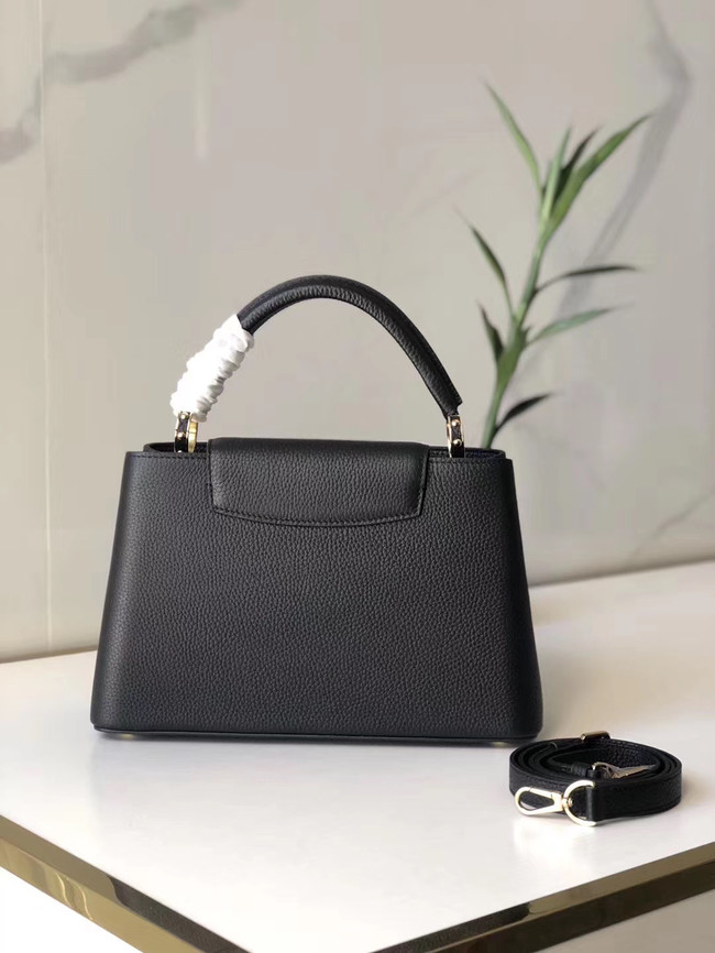 Louis Vuitton CAPUCINES PM M48866 black