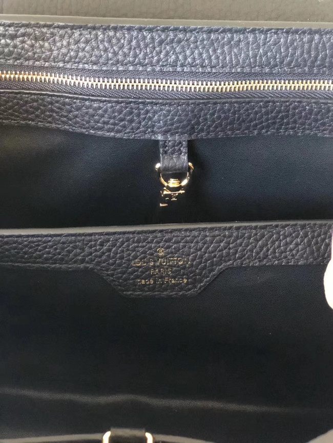 Louis Vuitton CAPUCINES PM M48866 black