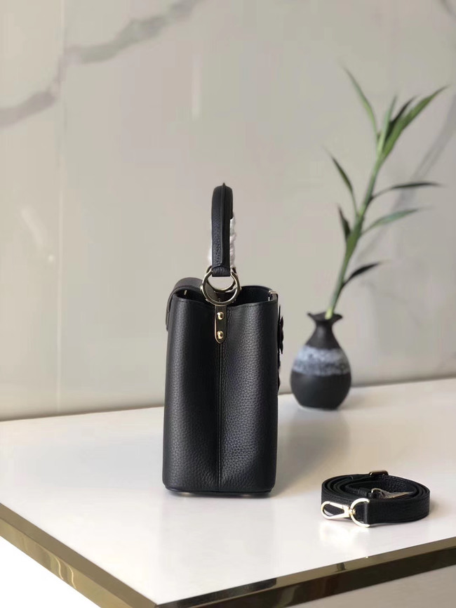 Louis Vuitton CAPUCINES PM M48866 black
