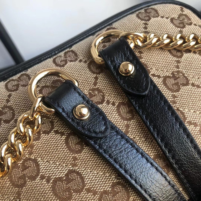 Gucci GG Marmont canvas mini Bag 448065 Black