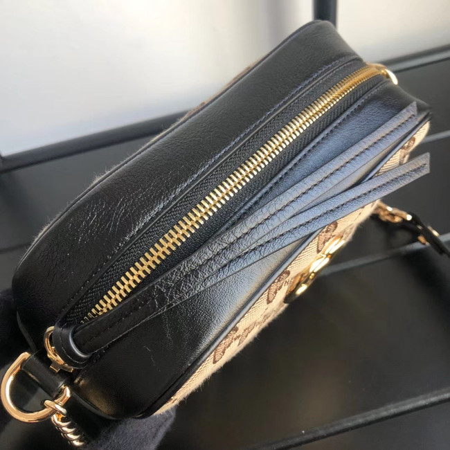 Gucci GG Marmont canvas mini Bag 448065 Black