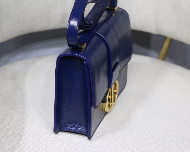 Dior 30 MONTAIGNE CALFSKIN BAG M9203 dark blue
