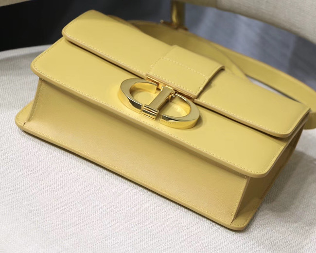 Dior 30 MONTAIGNE CALFSKIN BAG M9203 yellow