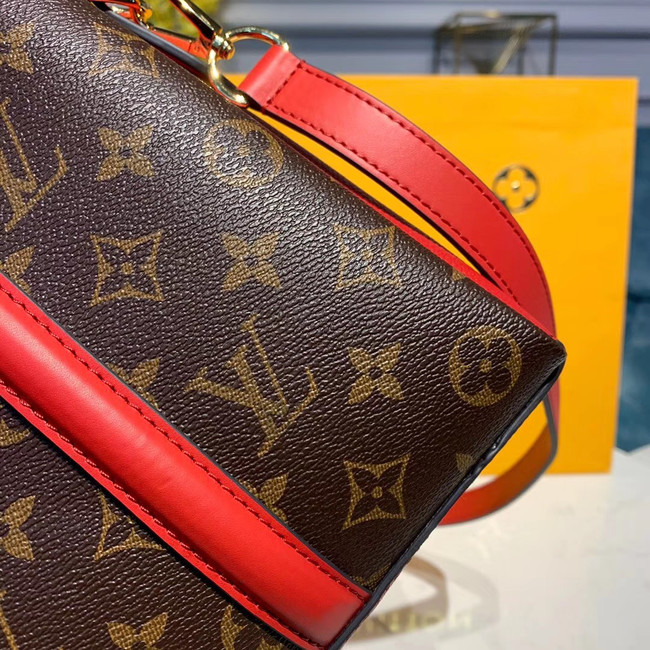 Louis Vuitton SOUFFLOT BB M44815 red