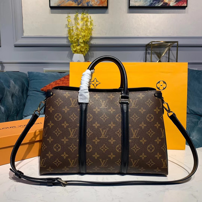 Louis Vuitton SOUFFLOT Medium bag M44817 black