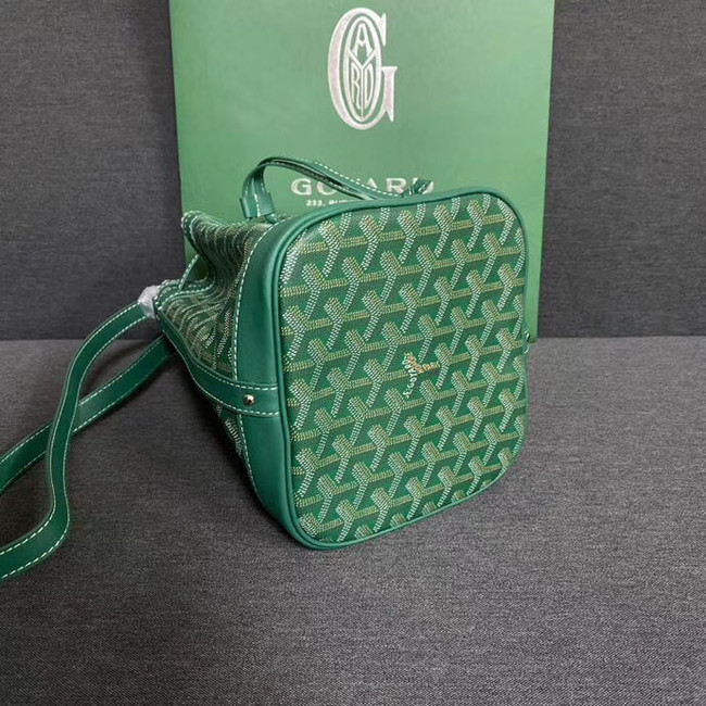 Goyard petit flot drawstring Bag G6959 green